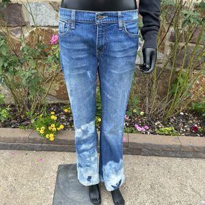 Vintage Old‎ Navy Jeans 1994 Womens Size 8 Regular Medium Denim Bleach Bottom